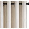 Topfinel Tenda Avorio Cameretta Bambina Tende Per Interni Lino con Occhielli Tenda a Pannello Semitrasparenti Tende Oscuranti per da Letto Soggirono 2 PCS 140x245 cm