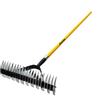 Generic RASTRELLO AERATORE DOPPIO 32 DENTI MANICO ULTRALEGGERO FIBRA DI VETRO AUSTRALIAN
