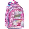 COMIX ULTRA BRIGHT - Zaino Scuola Pannello Scrittura Led Personalizzabile, 3 Ampi Scomparti, Tasca Frontale, Schienale e Fondo Termoformati, Spallacci Imbottiti e Regolabili, 32x43Hx23 cm, 31 L