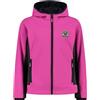 CMP Giacca Da Bambina In Softshell Con Cappuccio Fisso Jacket Unisex - Bambini e ragazzi