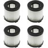 WuYan 4 pezzi Aspirapolvere Filtro HEPA per Xiaomi JIMMY JV51 JV71 Palmare Cordless Aspirapolvere Filtro HEPA kit parti