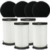 WuYan 4 Filtri e 4 Spugne Accessori per Scopa Elettrica filtro handy force 2761 2759