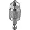MotiveTech Adattatore Mandrino a Tre Griffe Compatto Mandrino Metallico Zigrinato Presa Stabile Accessorio Utensile per Trapani Elettrici