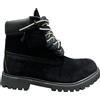 Timberland® Stivale Impermeabile Premium Black Custom Corda Black Nera Rope Laces Silver Swarovski