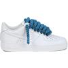 Nike Air Force 1 Rope Laces Custom Blue Grigi