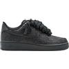 Nike Air Force 1 Rope Laces Custom Black "Glitter" Suola Rossa