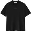 Fear of God Essentials Class Tee 'Jet Black' Grey Logo Nero