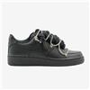 Nike Air Force 1 Custom Black Rope Laces Off Swarovski Glitter Strass Argento Silver Grigi