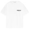 Fear Of God Essentials Classic Short Sleeve Tee Bright White Bianco