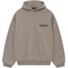 Fear Of God Essentials Fleece Hoodie (FW24) Heather Gray Grigi