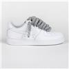 Nike Air Force 1 Rope Laces Custom Grey Grigi