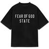 Fear Of God Essentials State Heavy Crewneck Tee Nero