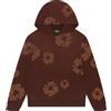 Denim Tears Mono Cotton Wreath Hoodie Brown