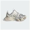 Adidas XLG Runner Deluxe Sail Gray White Bianco Vento Lacci Fiocco Bianco