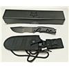 Coltello Fox Knives DINO TRACKER FX-9CM08 B Black Roc Bushcraft N690 Co Italy