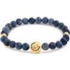 Tommy Hilfiger Bracciale da uomo Tommy Hilfiger con perle bussola e pietre di sodalite blu