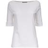 LAUREN RALPH LAUREN T-SHIRT IN COTONE LAUREN RALPH LAUREN 007 BIANCO Donna