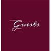 Murre Book Deco Guests Wine Burgundy Hardcover Guest Book Bla (Copertina rigida)