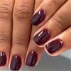 MouyouGlow Unghie Finte Corte MouyouGlow,Squadrata Rosso Borgogna Elegance Unicolore Design Short Press on Nails,Wine Red Plain Pure Colour Shiny Gel Estate INS Artificial Acryl Fake Nails