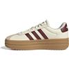 adidas Donna VL Court Bold Shoes, off White/Shadow Red/Crystal Sand, 36 2/3 EU