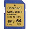 Intenso Scheda SDXC Classe 10 UHS-I Premium 64 GB"