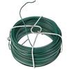 Alberts 530105 Matassa di filo metallico, zincato, con rivestimento in plastica verde, lunghezza 1,2 mm, Ø filo 50 m