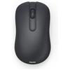 Hama Mouse ottico senza fili 2.4GHz WM-100, Ambidestro, Silenzioso, 3 Pulsanti, 1200 DPI, Modalità Auto Standby, Ricevitore Nano USB, Pattini Polimero, Plug&Play, Nero