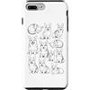 Vintage Corgi Dog Owner Funny Gifts and Custodia per iPhone 7 Plus/8 Plus Corgi Y2K - Adesivo vintage stile tatuaggio anni '90