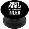 Tiling & Home Improvement T-Shirts Piastrella PopSockets PopGrip Adesivo