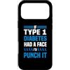 Diabetes Awareness Shirt Men Women Diabe Custodia per iPhone 17 Pro Max Se il diabete avesse avuto un pugno in faccia Tipo 1 Consapevolezza del diabete T1D