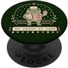 Nurse Daily Rounds Grafici divertenti del caffè della rana dell'infermiera PopSockets PopGrip Adesivo