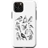 Vintage Songbird Funny Birds Gifts and A Custodia per iPhone 11 Pro Songbirds Y2K - Grafica vintage stile tatuaggio anni '90