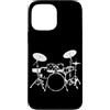 Cymbals Gift / Drummer Gifts for Men and Custodia per iPhone 13 Pro Max Piatti Batterista Piatti per batteria