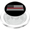 THIN RED LINE US AMERICAN FLAG SUPPORT F LINEA ROSSA SOTTILE BANDIERA DEGLI AMERICI D'ONORE PERSONALE DEL PopSockets PopGrip per MagSafe