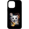 Vintage Ermellino Regalo Custodia per iPhone 13 Pro Max Mystical Ermellino Luna Piena Woodland Art
