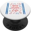 Maglietta Mama Boy Mama Club Mother Mama T-shirt Boy Mom Club Mama Mama Mother Festa Della Mamma PopSockets PopGrip Adesivo