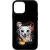 Vintage Ermellino Regalo Custodia per iPhone 12 mini Mystical Ermellino Luna Piena Woodland Art