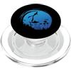 apnoea diving diving water sea lake Air Free Diving con un respiro nell'oceano PopSockets PopGrip per MagSafe