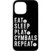Cymbals Gift / Drummer Gifts for Men and Custodia per iPhone 13 Pro Max Piatti Batterista Piatti per batteria