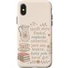 Thrift Store Findin Custodia per iPhone X/XS Negozio dellusato Cortile lungo la strada Vintage Antico