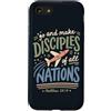 Grace And Glory Studio Custodia per iPhone SE (2020) / 7/8 Christian Mission Viaggio Aereo Fede Viaggio Messaggio