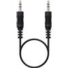 Blendend Cavo audio stereo con connettori maschio da 3,5 mm su entrambe le estremità, ideale per collegare dispositivi audio. Lunghezza di 0,3 metri, garantisce una connessione senza perdita di qualità del