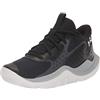 Under Armour Scarpa da Basket Jet '23 per Bambini Grade School, (004) Nero/Grigio Corvino/Bianco, 4.5 Big Kid