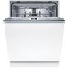 Bosch SBV4EVX08E Serie 4 Lavastoviglie Smart XXL Completamente Integrato 60 cm Cassetto Posate Lavastoviglie Lavastoviglie con Assistente Programma Molto Silenziosa Rackmatic Apertura Automatica Porta
