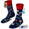 Many Mornings Game Over Calzino Non Corrispondente, Multi-Color, 35-38 Unisex-Adulto