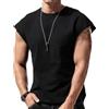 NITRY Tank Top Uomo Morbido Assorbe Sudore Traspirante Camicia Muscolare All'Aperto Allenamento Corsa Camicie Sportiva Leggero Moda Casual Senza Maniche T-Shirt