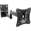 RICOO R02-11 Supporto TV da parete Staffa TV 13-34 pollici per 13 34 pollici girevole inclinabile fino a 20 kg max VESA 100x100