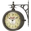 TFA 60.3011 Nostalgie Orologio da parete con termometro [Importato da Germania], metallo