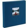 Goldbuch Bella Vista Album portafoto, 60 pagine con pergamena, blu, 25x25 cm