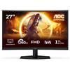 AOC Monitor C27G42ZE (1920 x 1080 pixel, 27"), Monitor, Rosso, Nero